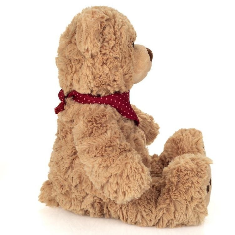 Produktbild: Teddy Hermann 913276 - Teddy Curtis mit Halstuch, 30 cm, Pl&uuml;sch