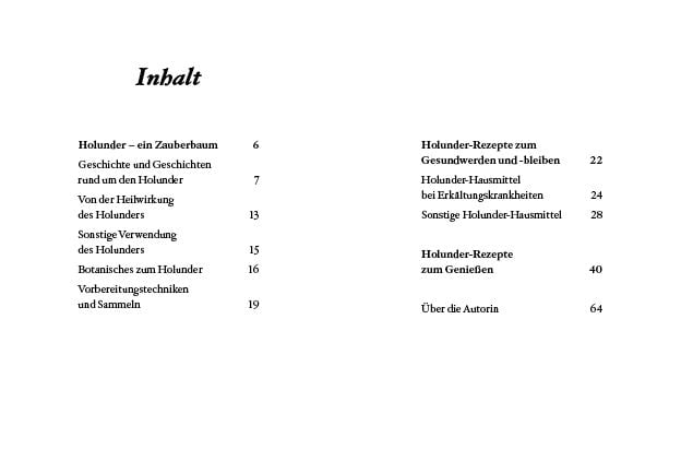 Produktbild: Das große kleine Buch: Holunderzeit