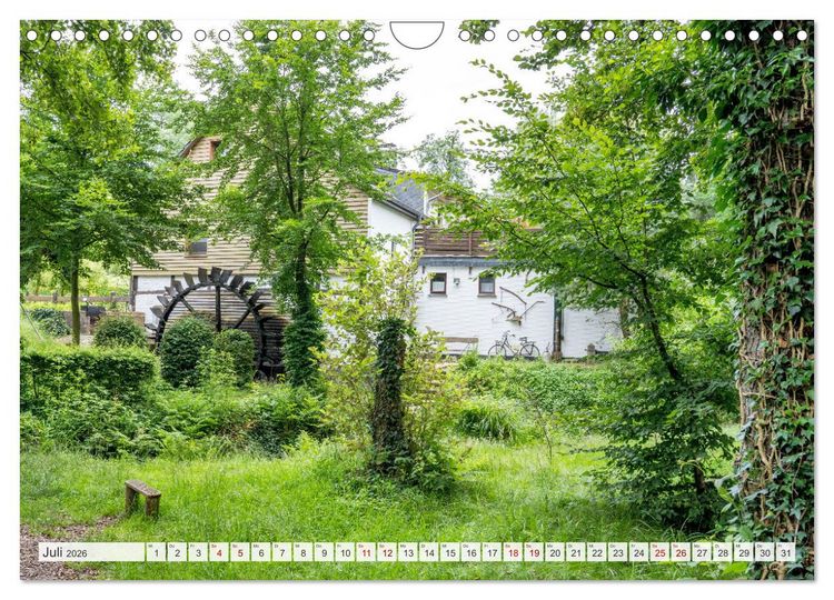 Produktbild: Romantisches Wegberg (Wandkalender 2026 DIN A4 quer), CALVENDO Monatskalender