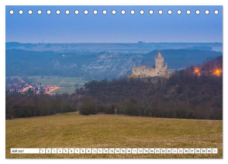 Produktbild: Sachsen-Anhalt - Schl&ouml;sser und Burgen (Tischkalender 2027 DIN A5 quer), CALVENDO Monatskalender