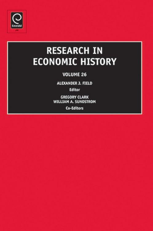 Produktbild: Research in Economic History