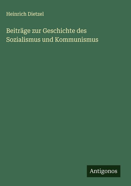 Produktbild: Beitr&auml;ge zur Geschichte des Sozialismus und Kommunismus