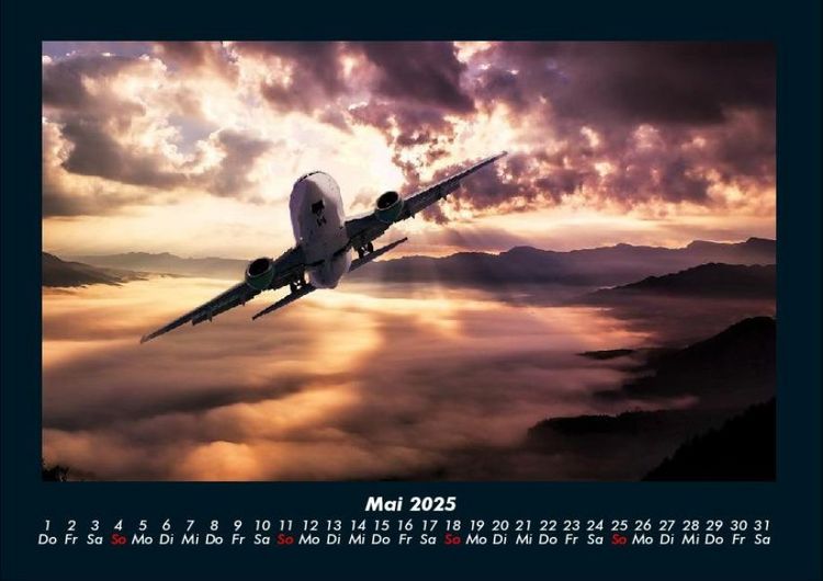 Produktbild: Flugzeuge 2025 Fotokalender DIN A4