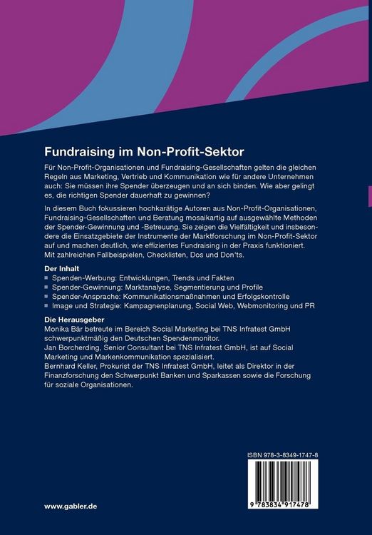 Produktbild: Fundraising im Non-Profit-Sektor