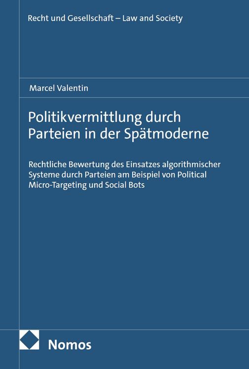 Produktbild: Politikvermittlung durch Parteien in der Sp&auml;tmoderne