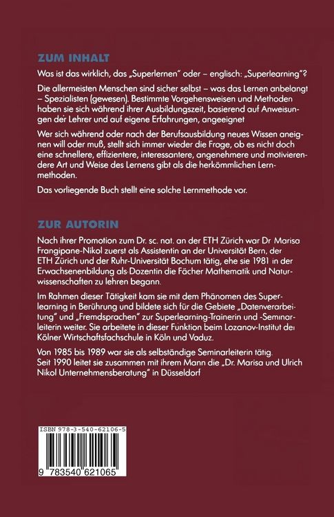 Produktbild: Superlearning f&uuml;r Ingenieure und andere F&uuml;hrungskr&auml;fte