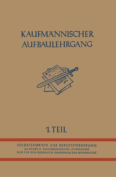 Produktbild: Kaufm&auml;nnischer Aufbaulehrgang