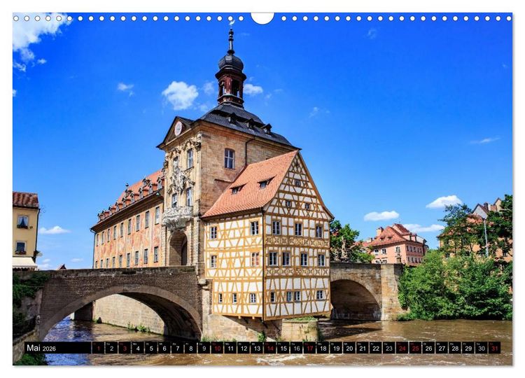 Produktbild: Bamberg - das fr&auml;nkische Rom (Wandkalender 2026 DIN A3 quer), CALVENDO Monatskalender