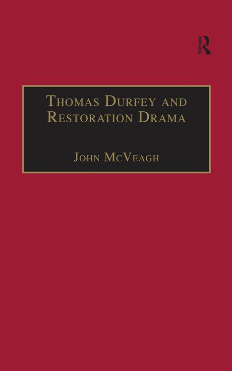 Produktbild: Thomas Durfey and Restoration Drama