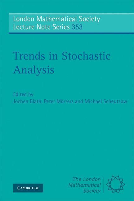 Produktbild: Trends in Stochastic Analysis