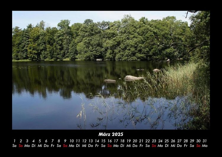 Produktbild: Tage am See 2025 Fotokalender DIN A3