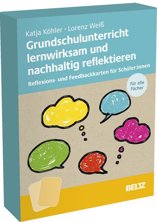 Produktbild: Kartenset Grundschulunterricht lernwirksam und nachhaltig reflektieren