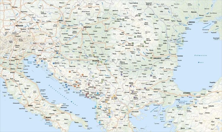 Produktbild: Highlights Balkan