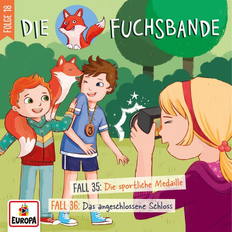 Produktbild: Folge 18: Fall 35: Die sportliche Medaille / Fall 36: Das angeschlossene Schloss