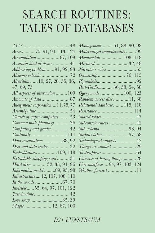 Produktbild: Search Routines: Tales of Databases
