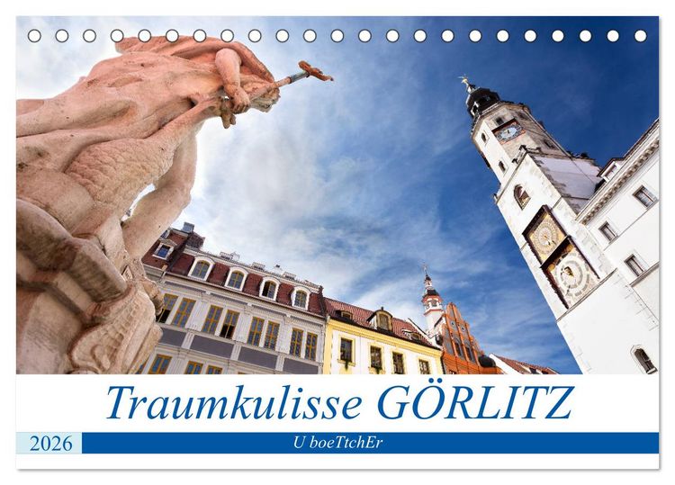 Produktbild: Traumkulisse G&Ouml;RLITZ (Tischkalender 2026 DIN A5 quer), CALVENDO Monatskalender