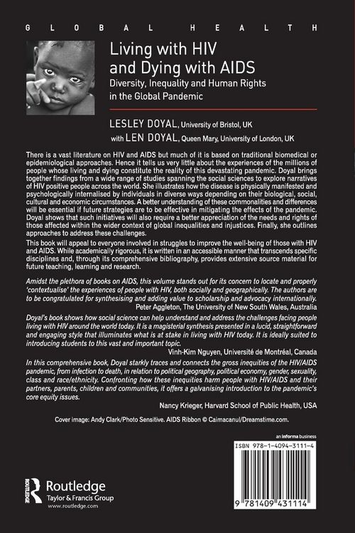 Produktbild: Living with HIV and Dying with AIDS