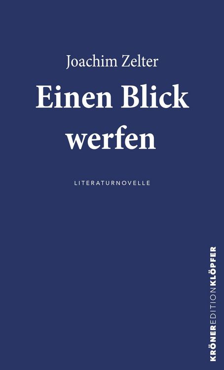 Produktbild: Einen Blick werfen