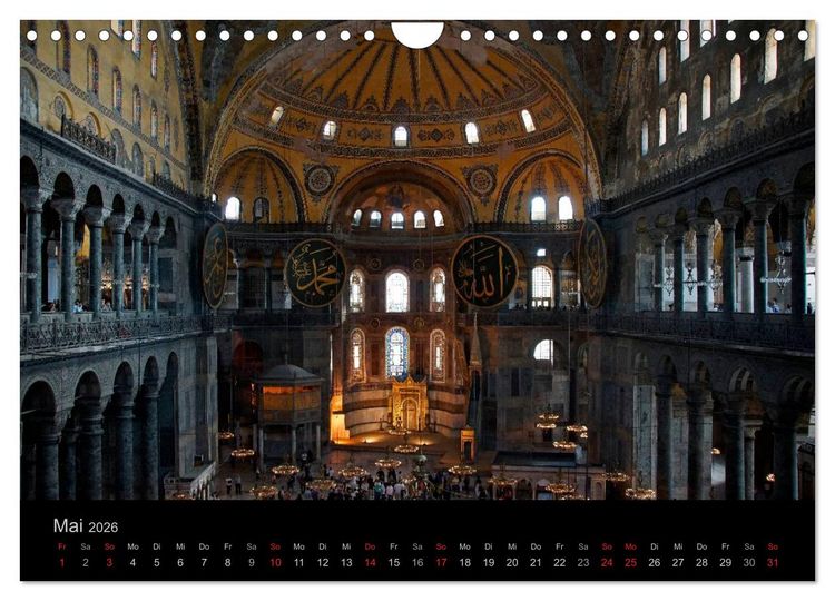 Produktbild: Istanbul Highlights (Wandkalender 2026 DIN A4 quer), CALVENDO Monatskalender