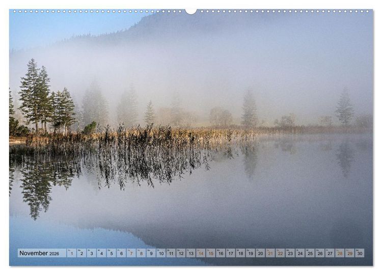 Produktbild: Magie gespiegelter Welten (Wandkalender 2026 DIN A2 quer), CALVENDO Monatskalender