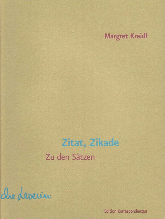 Produktbild: Zitat, Zikade
