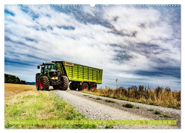 Produktbild: Landwirtschaft - Maisernte (Wandkalender 2026 DIN A2 quer), CALVENDO Monatskalender