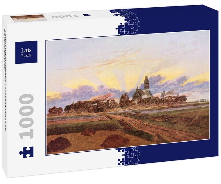 Produktbild: Lais Puzzle Caspar David Friedrich - Sonnenaufgang bei Neubrandenburg 1000 Teile