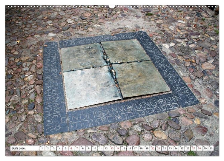 Produktbild: Die Lutherstadt Wittenberg (hochwertiger Premium Wandkalender 2026 DIN A2 quer), Kunstdruck in Hochglanz