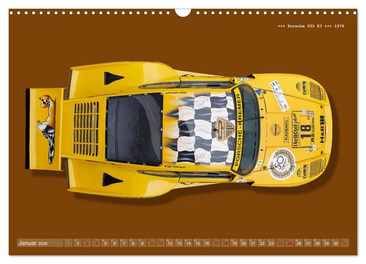Produktbild: Tourenwagen Classics (Wandkalender 2026 DIN A3 quer), CALVENDO Monatskalender
