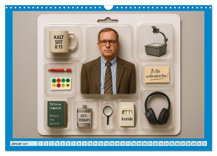 Produktbild: Einmal Traumjob bitte - zum Mitnehmen (Wandkalender 2027 DIN A3 quer), CALVENDO Monatskalender