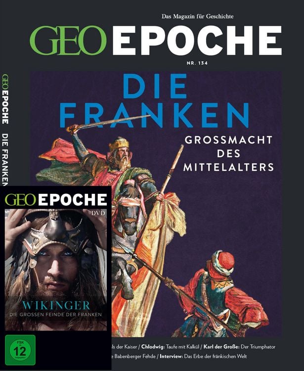 Produktbild: GEO Epoche (mit DVD) / GEO Epoche / GEO Epoche DVD 134/2025 - Die Franken