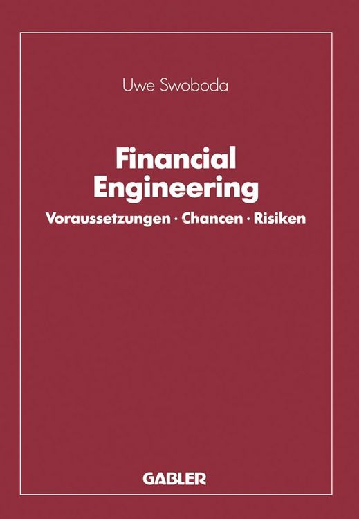 Produktbild: Financial Engineering