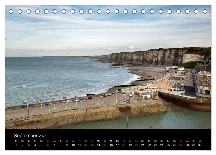 Produktbild: Frankreich Normandie (Tischkalender 2026 DIN A5 quer), CALVENDO Monatskalender