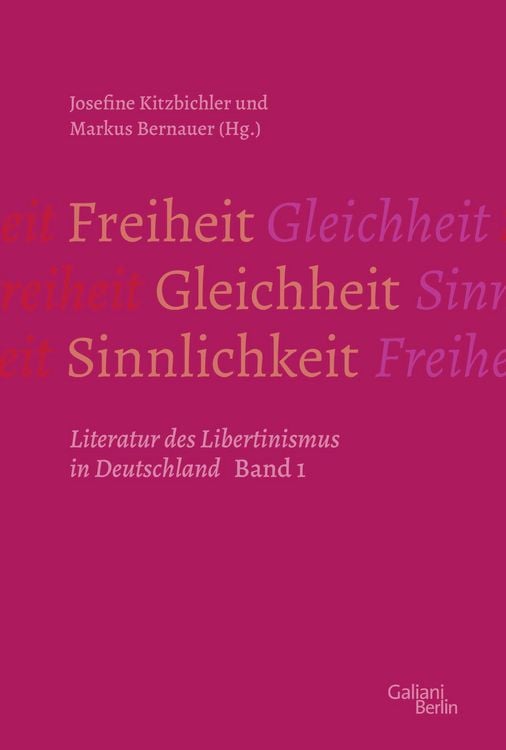 Produktbild: Freiheit &ndash; Gleichheit &ndash; Sinnlichkeit