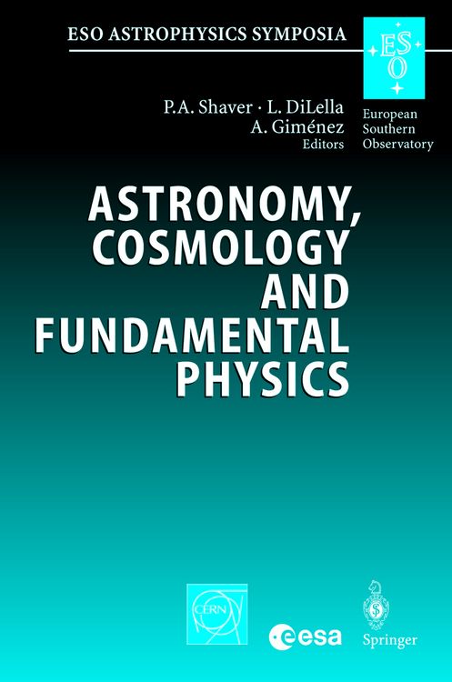 Produktbild: Astronomy, Cosmology and Fundamental Physics
