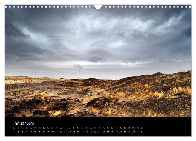 Produktbild: Namibia: Ein Traum von sanftem Licht und unendlicher Weite (Wandkalender 2026 DIN A3 quer), CALVENDO Monatskalender