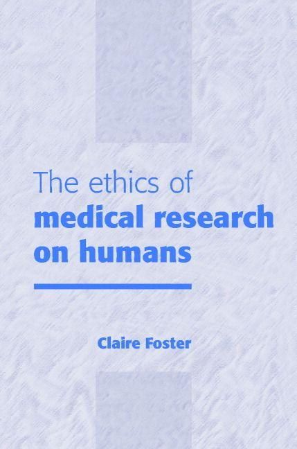 Produktbild: Ethics of Medical Research Humans