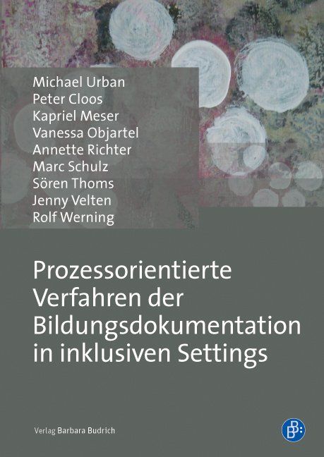 Produktbild: Prozessorientierte Verfahren der Bildungsdokumentation in inklusiven Settings