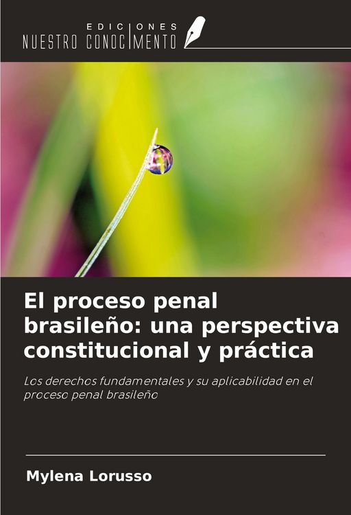 Produktbild: El proceso penal brasile&ntilde;o: una perspectiva constitucional y pr&aacute;ctica