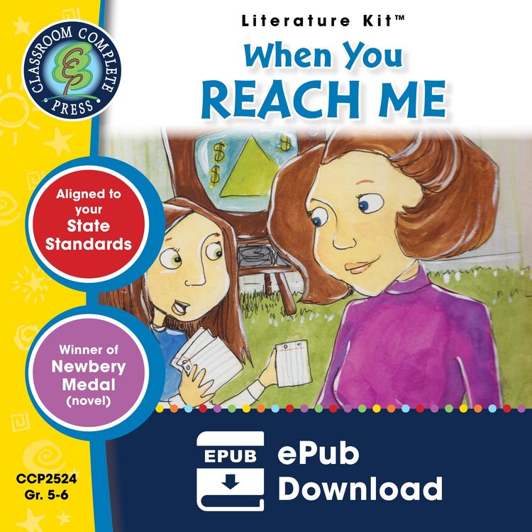 Produktbild: When You Reach Me - Literature Kit Gr. 5-6