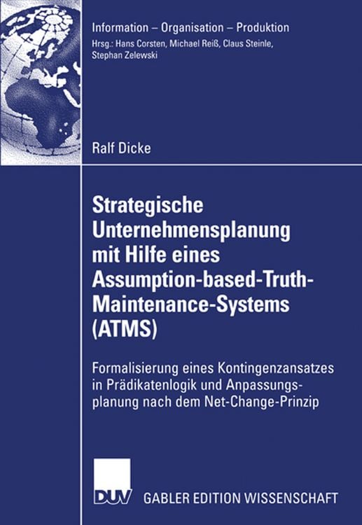 Produktbild: Strategische Unternehmensplanung mit Hilfe eines Assumption-based-Truth-Maintenance-Systems (ATMS)