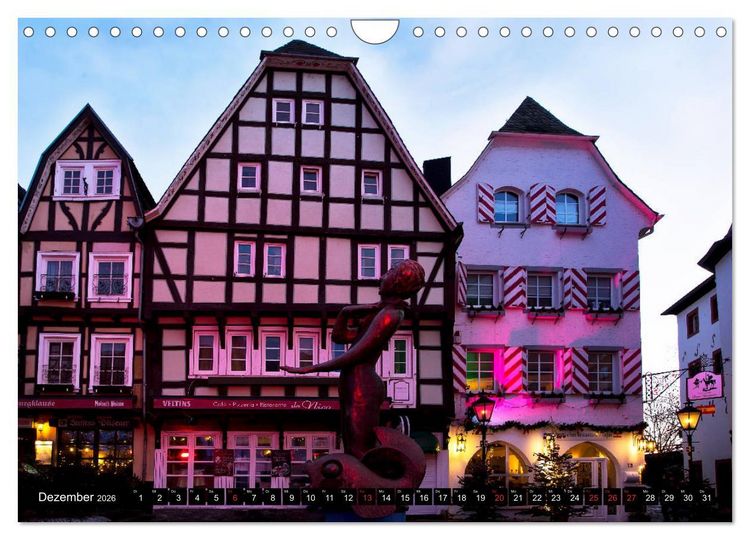 Produktbild: LINZ AM RHEIN (Wandkalender 2026 DIN A4 quer), CALVENDO Monatskalender