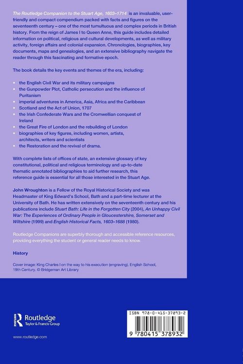 Produktbild: The Routledge Companion to the Stuart Age, 1603-1714