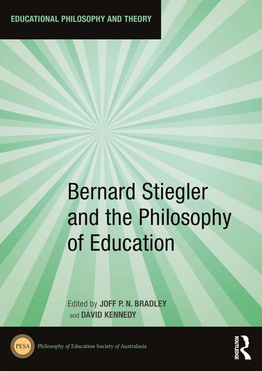 Produktbild: Bernard Stiegler and the Philosophy of Education