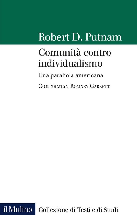 Produktbild: Comunit&agrave; contro individualismo. Una parabola americana
