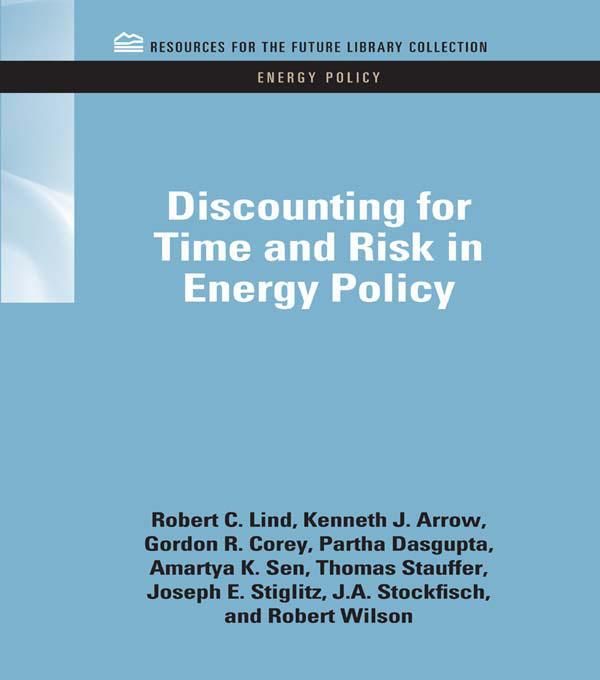 Produktbild: Discounting for Time and Risk in Energy Policy