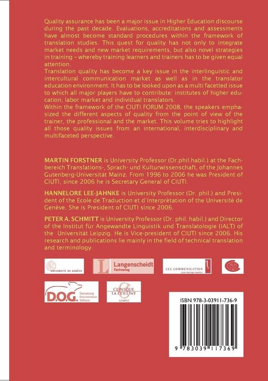 Produktbild: CIUTI-Forum 2008
