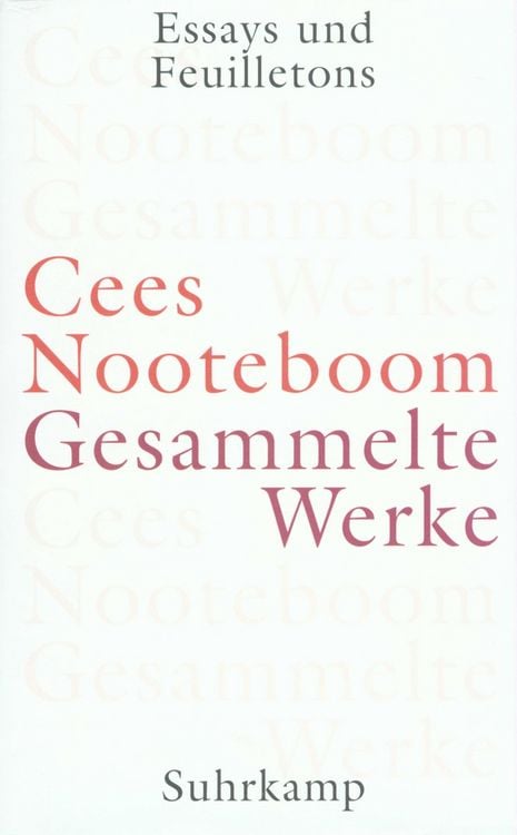 Produktbild: Gesammelte Werke in neun B&auml;nden
