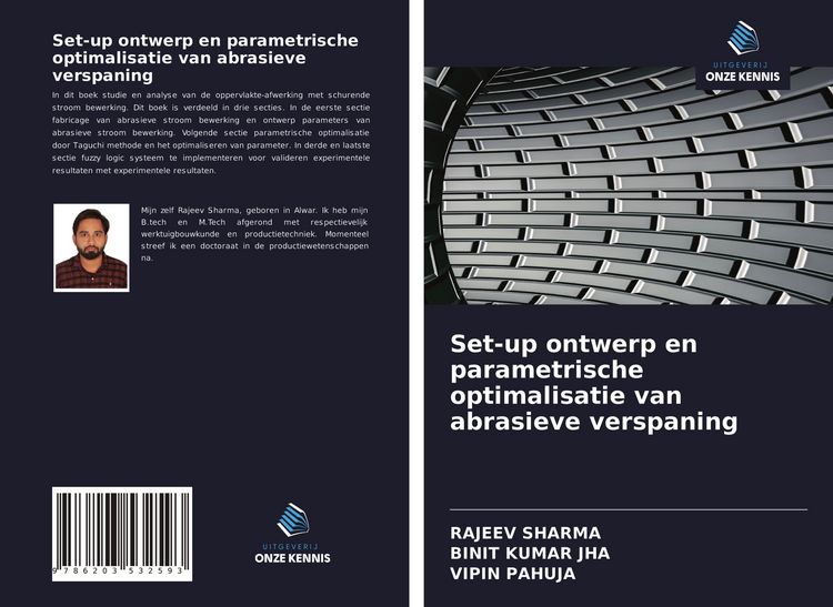 Produktbild: Set-up ontwerp en parametrische optimalisatie van abrasieve verspaning