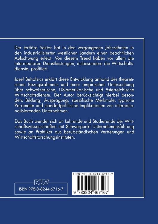 Produktbild: Globalisierungstendenzen intermedi&auml;rer Dienstleistungen